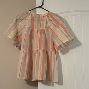 A.n.a. Striped blouse